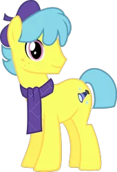 Size: 4000x5896 | Tagged: safe, artist:catachromatic, derpibooru import, earth pony, pony, my little pony: pony life, .svg available, curtain call (pony life), freckles, g4.5 to g4, image, male, png, solo, stallion, vector, vector trace