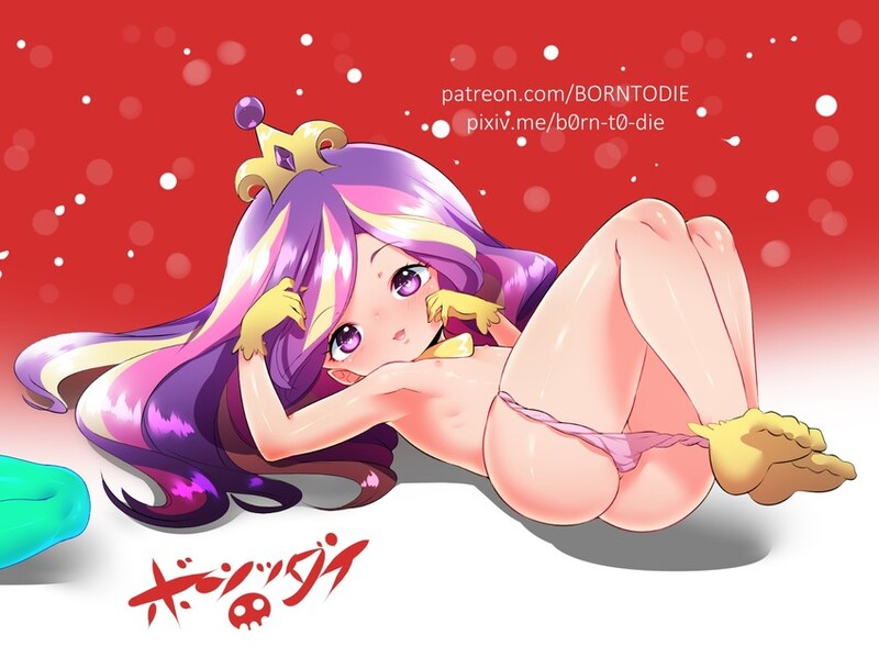 Size: 850x635 | Tagged: questionable, artist:born-to-die, banned from derpibooru, ponybooru import, princess cadance, human, adorasexy, blushing, breasts, butt, clothes, crown, cute, delicious flat chest, female, gloves, high heels, humanized, image, jewelry, jpeg, lolicon, looking at you, lying down, necklace, nipples, nudity, on back, panties, patreon, pixiv, regalia, sexy, shoes, solo, stupid sexy cadance, underage, underwear