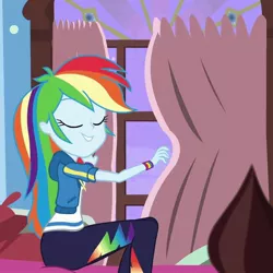 Size: 1078x1078 | Tagged: safe, derpibooru import, screencap, rainbow dash, equestria girls, equestria girls series, holidays unwrapped, spoiler:eqg series (season 2), athletic ass, athletic legs, blizzard or bust, butt, clothes, geode of super speed, hoodie, image, jpeg, leggings, magical geodes, minor edit, rainbutt dash, the ass was fat, thicc ass, thicc legs, thicc thighs, thick, thighs