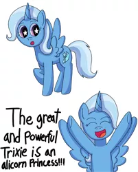Size: 1080x1343 | Tagged: artist needed, safe, derpibooru import, trixie, alicorn, alicornified, image, png, race swap, trixiecorn