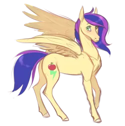 Size: 1024x1030 | Tagged: safe, artist:doekitty, derpibooru import, oc, oc:speedy blossom, pegasus, pony, female, image, mare, png, simple background, solo, transparent background