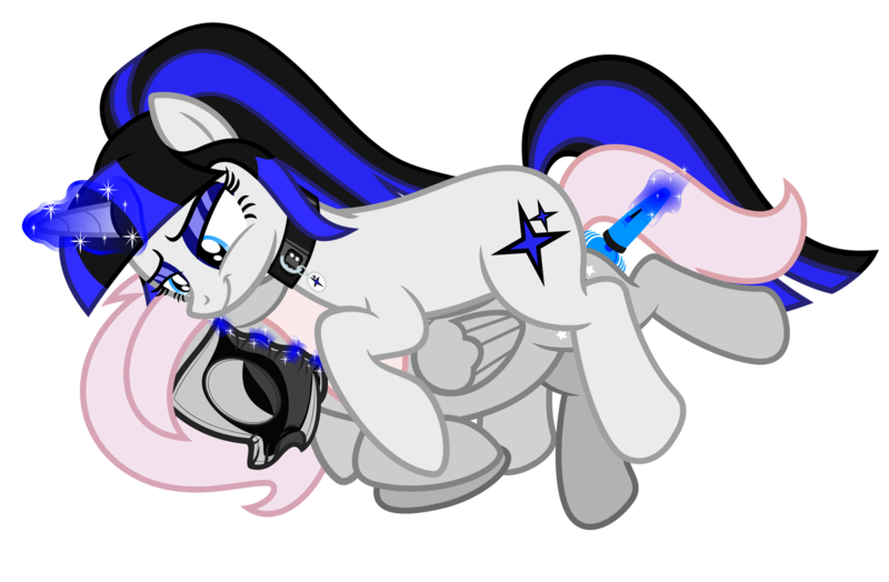 Size: 5826x3819 | Tagged: questionable, artist:severity-gray, derpibooru import, oc, oc:coldlight bluestar, oc:violet, unofficial characters only, pegasus, pony, unicorn, asphyxiation, bdsm, bondage, breathplay, collar, cutie mark, duo, duo female, female, floppy ears, folded wings, hitachi wand, image, latex, magic, magic aura, makeup, mare, png, ponytail, rubber, sex toy, shiny, show accurate, simple background, snuggling, suffocating, transparent background, vector, vibrator, wings