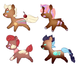 Size: 800x676 | Tagged: safe, artist:lavvythejackalope, derpibooru import, oc, ponified, unofficial characters only, food pony, original species, pony, food, image, png, simple background, transparent background, wings