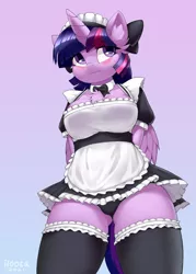 Size: 2500x3500 | Tagged: suggestive, artist:iloota, twilight sparkle, anthro, image, png