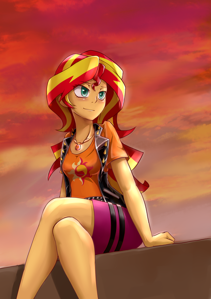 Size: 2480x3507 | Tagged: safe, artist:iloota, sunset shimmer, equestria girls, image, png