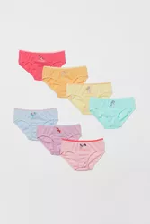 Size: 2880x4320 | Tagged: safe, derpibooru import, applejack, fluttershy, pinkie pie, rainbow dash, rarity, twilight sparkle, blue underwear, clothes, h&m, image, jpeg, merchandise, orange underwear, panties, pink underwear, pony print underwear, purple underwear, silly panties, underwear, yellow underwear