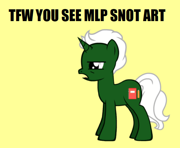 Size: 581x477 | Tagged: safe, derpibooru import, oc, oc:comic field, pony, unicorn, pony creator, disgusted, exploitable meme, image, implied snot, meme, png, tfw