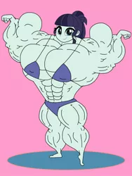 Size: 1536x2048 | Tagged: suggestive, artist:ducklover4072, derpibooru import, coloratura, equestria girls, abs, biceps, big breasts, breasts, buff breasts, busty coloratura, female, fetish, flexing, flexing muscles, huge breasts, image, jpeg, muscle fetish, muscles, muscular female, overdeveloped muscles, twin cobras