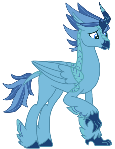 Size: 3121x4041 | Tagged: safe, artist:agdapl, derpibooru import, oc, oc:blue, unofficial characters only, classical hippogriff, hippogriff, base used, hippogriff oc, image, png, simple background, smiling, solo, transparent background