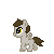 Size: 50x50 | Tagged: safe, artist:ludiculouspegasus, derpibooru import, oc, oc:time skip, unofficial characters only, pegasus, pony, animated, colt, gif, image, male, offspring, parent:derpy hooves, parent:doctor whooves, parents:doctorderpy, picture for breezies, pixel art, simple background, solo, transparent background, trotting