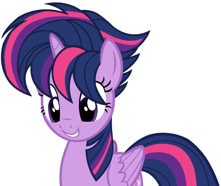 Size: 8000x6712 | Tagged: safe, artist:laszlvfx, derpibooru import, twilight sparkle, twilight sparkle (alicorn), alicorn, pony, absurd resolution, alternate hairstyle, cute, image, png, punklight sparkle, simple background, solo, transparent background, twiabetes, vector