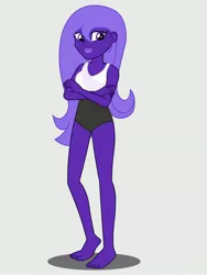 Size: 2112x2816 | Tagged: safe, derpibooru import, oc, oc:lacunae, fallout equestria, fallout equestria: project horizons, equestria girls, clothes, fanfic art, image, jpeg, one-piece swimsuit, solo, swimsuit