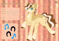 Size: 3500x2454 | Tagged: safe, artist:nobleclay, derpibooru import, oc, oc:fluffernutter sandwich, earth pony, pony, image, male, offspring, parent:cheese sandwich, parent:pinkie pie, parents:cheesepie, png, reference sheet, solo, stallion