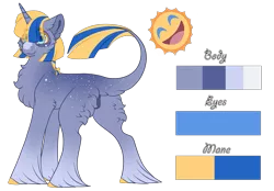 Size: 1533x1068 | Tagged: safe, alternate version, artist:nobleclay, derpibooru import, oc, oc:felix, pony, unicorn, image, magical gay spawn, male, offspring, parent:star tracker, parent:stygian, png, reference sheet, simple background, solo, stallion, transparent background