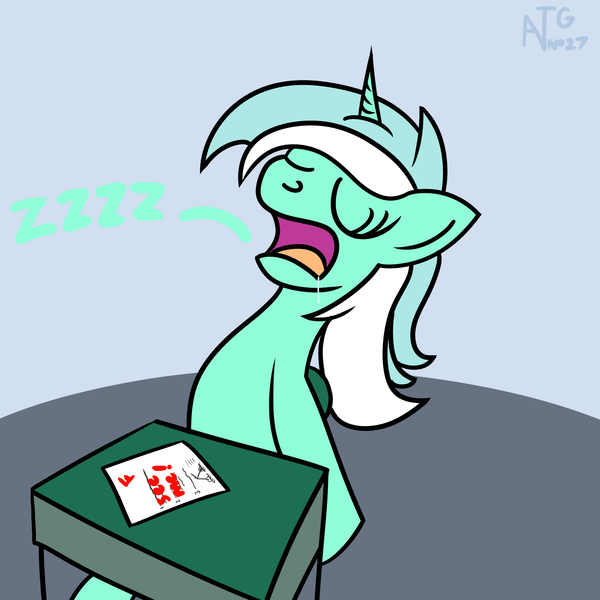 Size: 2000x2000 | Tagged: safe, artist:dafiltafish, derpibooru import, lyra heartstrings, pony, unicorn, atg 2021, female, image, mare, newbie artist training grounds, png, sleeping, solo, test