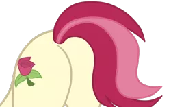 Size: 1194x747 | Tagged: suggestive, artist:gmaplay, derpibooru import, earth pony, pony, ass, ass up, butt, butt only, face down ass up, image, png, rosebutt, solo
