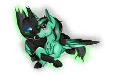 Size: 2500x1500 | Tagged: safe, artist:ginnythequeen, derpibooru import, oc, oc:404, oc:ginny, alicorn, changeling, cuddling, image, love, love feeder, png, snuggling