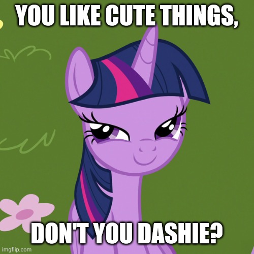 Size: 500x500 | Tagged: safe, derpibooru import, edit, edited screencap, screencap, twilight sparkle, twilight sparkle (alicorn), alicorn, pony, fame and misfortune, caption, female, image, implied rainbow dash, jpeg, just one bite, meme, solo, spongebob squarepants, text