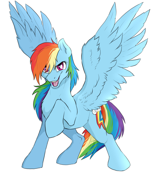 Size: 2100x2340 | Tagged: safe, artist:not-ordinary-pony, derpibooru import, rainbow dash, pegasus, pony, derpibooru exclusive, female, high res, image, mare, png, simple background, smiling, solo, spread wings, transparent background, wings