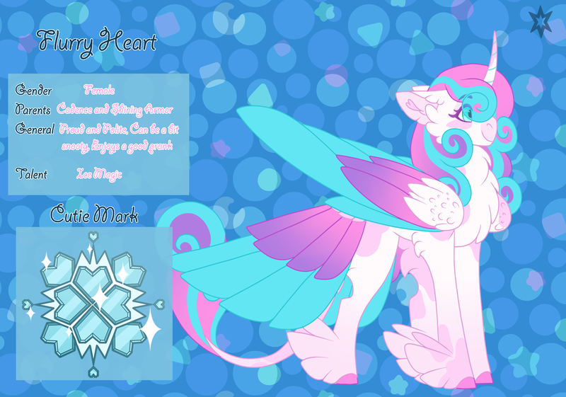 Size: 3500x2454 | Tagged: safe, artist:nobleclay, derpibooru import, princess flurry heart, pony, colored wings, feathered fetlocks, image, multicolored wings, older, png, reference sheet, solo, tail feathers, wings