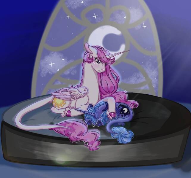 luna sad art