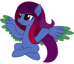 Size: 7800x6799 | Tagged: safe, artist:laszlvfx, derpibooru import, oc, oc:sapphire yasmin, pegasus, pony, absurd resolution, crossed legs, female, image, mare, meditating, png, simple background, solo, transparent background, two toned wings, wings, yoga