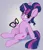 Size: 2800x3248 | Tagged: safe, artist:taneysha, edit, editor:anonymous, twilight sparkle, pony, unicorn, alternate hairstyle, female, glasses, hair bun, image, looking at you, mare, open mouth, png, sitting, smiling, solo, unicorn twilight, wingless, wingless edit