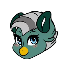 Size: 2000x2200 | Tagged: safe, artist:viktiipunk, derpibooru import, oc, oc:duk, bird, duck, bust, image, oc is a duck, png, quack, quak, smiling, solo