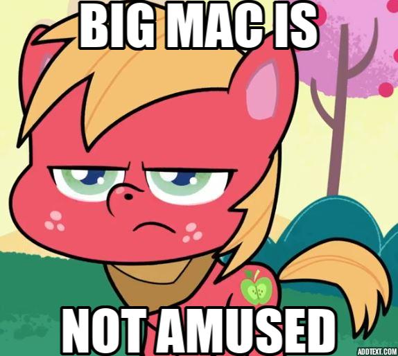 Size: 574x514 | Tagged: safe, derpibooru import, screencap, big macintosh, earth pony, pony, my little pony: pony life, season 2, spoiler:pony life s02e07, big macintosh is not amused, eenope, image, jpeg, male, not amused face, solo, terrorarium, unamused