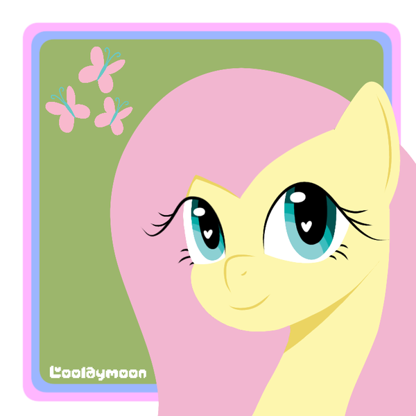 Size: 768x768 | Tagged: safe, artist:loolaymoon, derpibooru import, fluttershy, pony, female, image, mare, png, solo