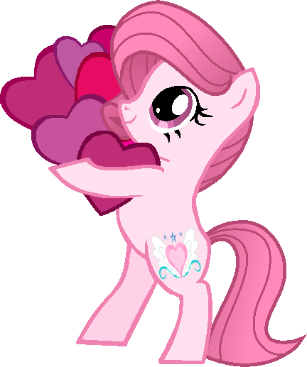 Size: 432x517 | Tagged: safe, artist:muhammad yunus, derpibooru import, oc, oc:annisa trihapsari, unofficial characters only, earth pony, pony, base used, cute, daaaaaaaaaaaw, earth pony oc, female, heart, hnnng, image, mare, not rarity, ocbetes, png, simple background, smiling, solo, transparent background