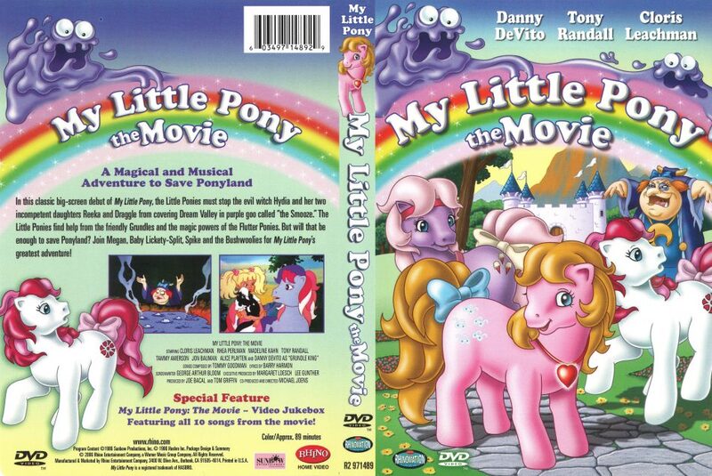 Size: 950x635 | Tagged: safe, derpibooru import, my little pony: the movie (g1), dvd cover, g1, image, jpeg, rhino home video, sunbow