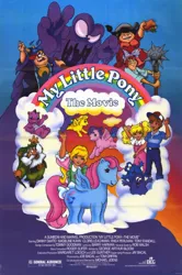 Size: 500x755 | Tagged: safe, derpibooru import, my little pony: the movie (g1), g1, image, jpeg, movie poster