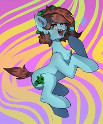Size: 1707x2048 | Tagged: safe, artist:chibadeer, derpibooru import, oc, unofficial characters only, earth pony, pony, image, jpeg, solo