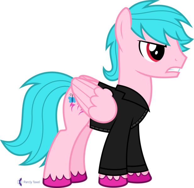 Size: 4114x4000 | Tagged: safe, alternate version, artist:parclytaxel, derpibooru import, oc, oc:fireshy, unofficial characters only, pegasus, pony, .svg available, absurd resolution, angry, clenched teeth, clothes, image, jacket, leaning, male, monthly reward, pegasus oc, png, simple background, solo, stallion, transparent background, unshorn fetlocks, vector, wings