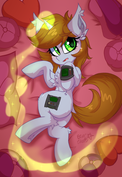 Size: 1500x2178 | Tagged: safe, artist:star-theft, derpibooru import, oc, oc:littlepip, pony, unicorn, fallout equestria, body pillow, horn, image, png, solo, unicorn oc