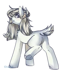 Size: 900x1043 | Tagged: safe, artist:mediasmile666, derpibooru import, oc, unofficial characters only, pony, butt, horn, image, looking at you, looking back, looking back at you, plot, png, rear view, simple background, solo, transparent background, underhoof