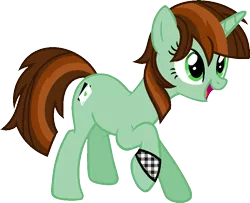 Size: 856x696 | Tagged: safe, artist:pegasski, derpibooru import, oc, oc:las vegas, unofficial characters only, pony, unicorn, base used, female, horn, image, mare, open mouth, png, raised hoof, simple background, smiling, solo, transparent background, unicorn oc