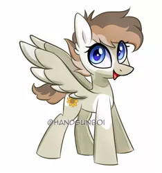 Size: 1404x1500 | Tagged: safe, artist:handgunboi, derpibooru import, oc, pegasus, commission, female, image, jpeg