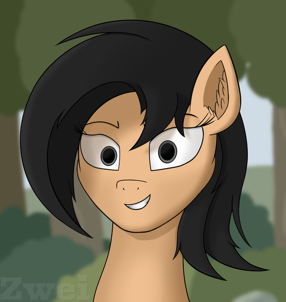 Size: 1800x1900 | Tagged: safe, artist:zweihander, derpibooru import, oc, oc:cinnamon incense, earth pony, pony, bust, ear fluff, female, image, jpeg, mare, portrait, solo, solo female