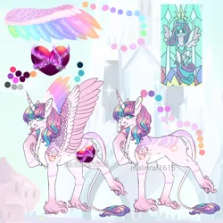 Size: 1272x1273 | Tagged: safe, artist:malinraf1615, derpibooru import, princess flurry heart, alicorn, pony, :p, alternate hairstyle, chest fluff, female, image, leonine tail, mare, markings, older, older flurry heart, png, raised hoof, raised leg, reference sheet, solo, tongue out, unshorn fetlocks