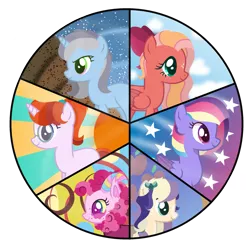 Size: 1024x1023 | Tagged: safe, artist:pegasister64, derpibooru import, oc, oc:precious, oc:raspberry streudel, oc:ruby apple, oc:smoky mirrors, oc:vibrant light, oc:vista rush, unofficial characters only, earth pony, pegasus, pony, unicorn, bow, female, freckles, glasses, hair bow, image, interspecies offspring, magical lesbian spawn, next generation, offspring, parent:applejack, parent:big macintosh, parent:cheese sandwich, parent:discord, parent:fluttershy, parent:pinkie pie, parent:rainbow dash, parent:rarity, parent:starlight glimmer, parent:sunburst, parent:trixie, parent:twilight sparkle, parents:cheesetrix, parents:discopie, parents:fluttermac, parents:rarijack, parents:starburst, parents:twidash, png, simple background, transparent background