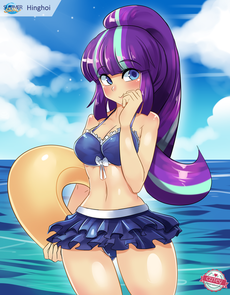 Size: 1244x1600 | Tagged: questionable, artist:freedomthai, starlight glimmer, human, image, png, summer swirl