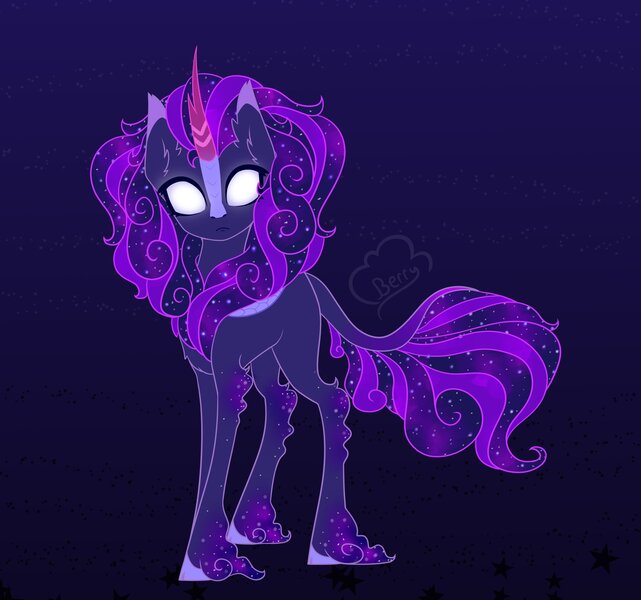 Size: 2048x1917 | Tagged: safe, artist:cloudberry_mess, derpibooru import, autumn blaze, tantabus, kirin, ethereal mane, ethereal tail, glowing eyes, image, jpeg, solo, tantabusified