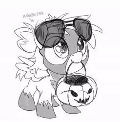 Size: 908x924 | Tagged: safe, artist:jewellier, derpibooru import, oc, oc:ocean tide, unofficial characters only, pegasus, pony, clothes, costume, cyrillic, glasses, image, jpeg, oda 997, pegasus oc, russian, russian meme, shadowbolts, shadowbolts costume, sketch, solo, translation request, wings