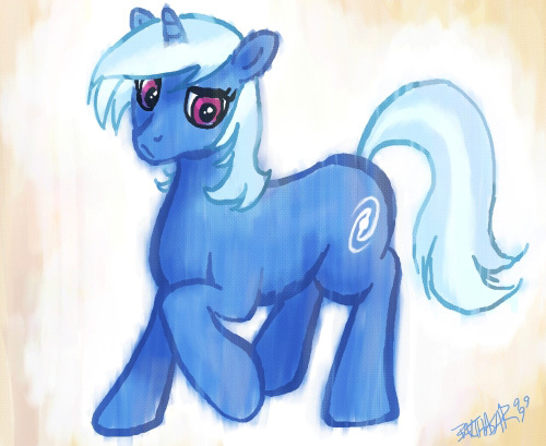 Size: 500x409 | Tagged: safe, artist:balthasar999, derpibooru import, oc, oc:blue shift, unofficial characters only, pony, unicorn, image, jpeg, solo