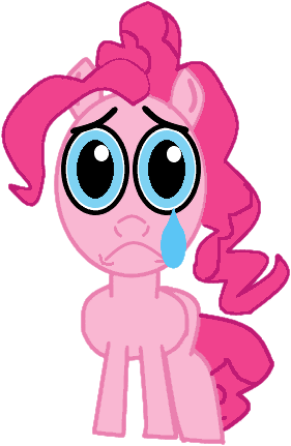 Size: 291x446 | Tagged: safe, derpibooru import, pinkie pie, earth pony, 1000 hours in ms paint, crying, image, meme, png, ponified meme, reference, sad, solo, spongebob reference, spongebob squarepants