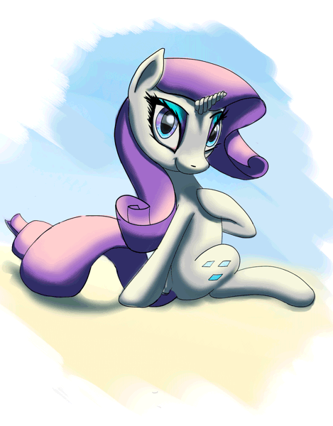 Size: 2000x2557 | Tagged: safe, artist:hecc95, derpibooru import, rarity, pony, high res, sitting, solo