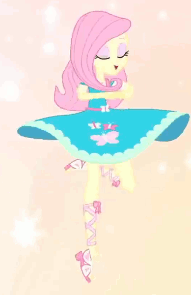 Size: 533x822 | Tagged: safe, derpibooru import, edit, edited screencap, editor:damaged, screencap, fluttershy, equestria girls, equestria girls series, so much more to me, clothes, cropped, dancing, dress, geode of fauna, gif, leg focus, legs, magical geodes, non-animated gif, pirouette, skirt, skirt lift, spinning, you spin me right round