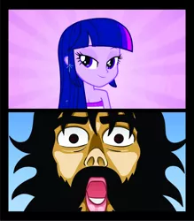 Size: 3572x4078 | Tagged: safe, derpibooru import, edit, edited screencap, screencap, twilight sparkle, equestria girls, equestria girls (movie), crossover, dance of the manwhore, fernando, sexualobster